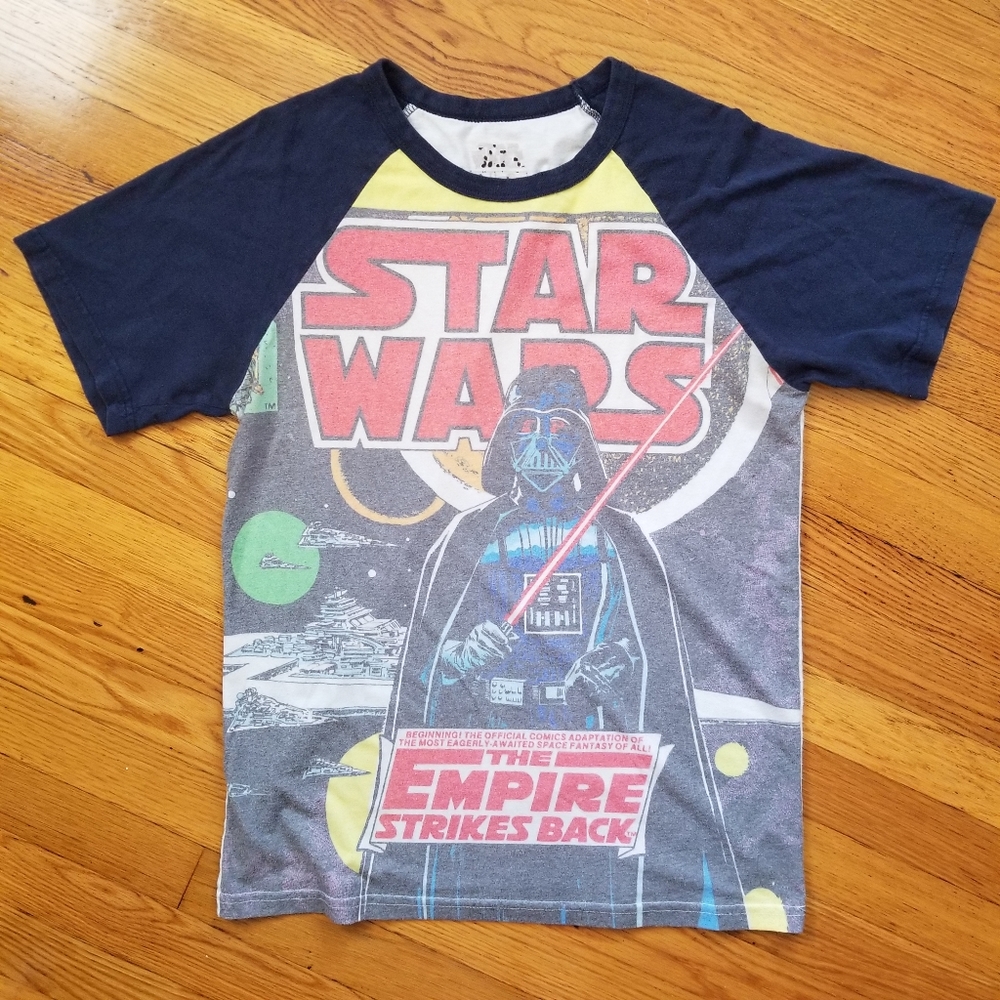 Star Wars Empire Strikes Back Baseball Tee